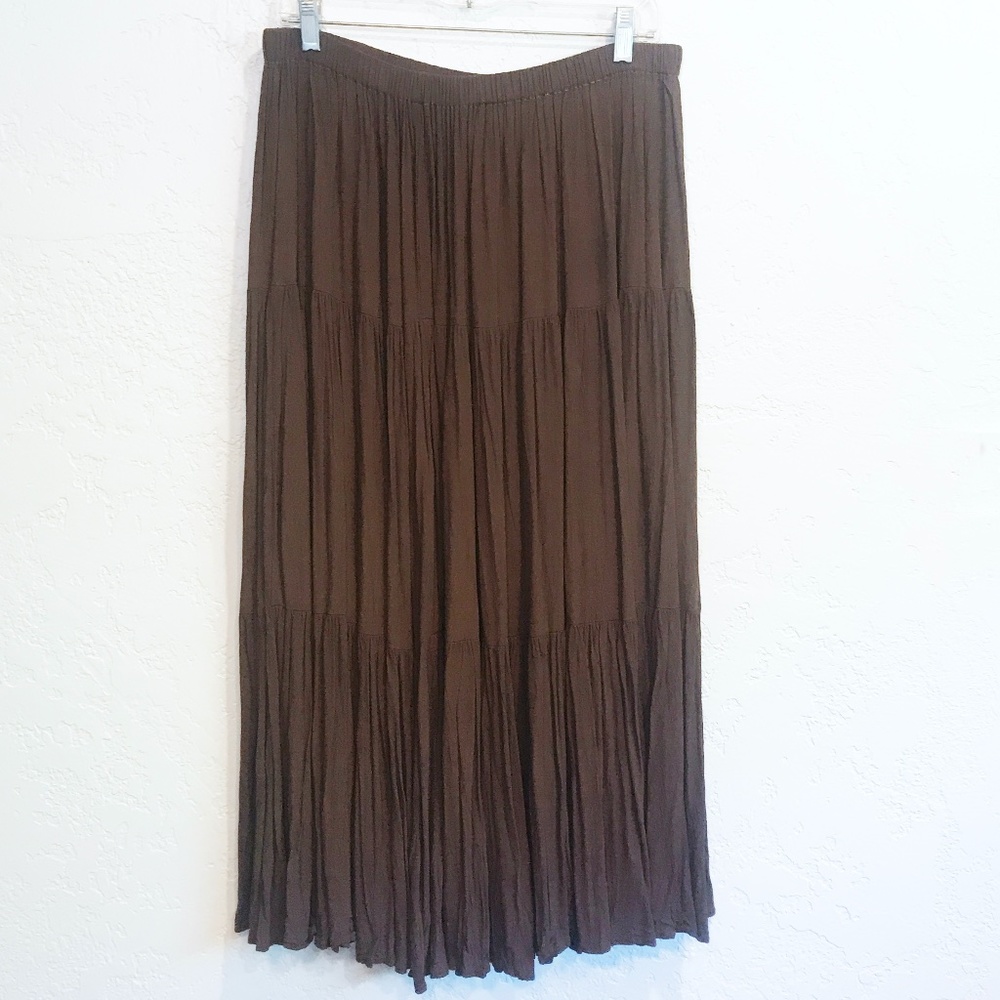 Double D Ranch Wear, 3 Tier Skirt,  Gathered Waist, Great Rodeo, Cowgirl…